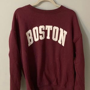 vintage boston sweatshirt